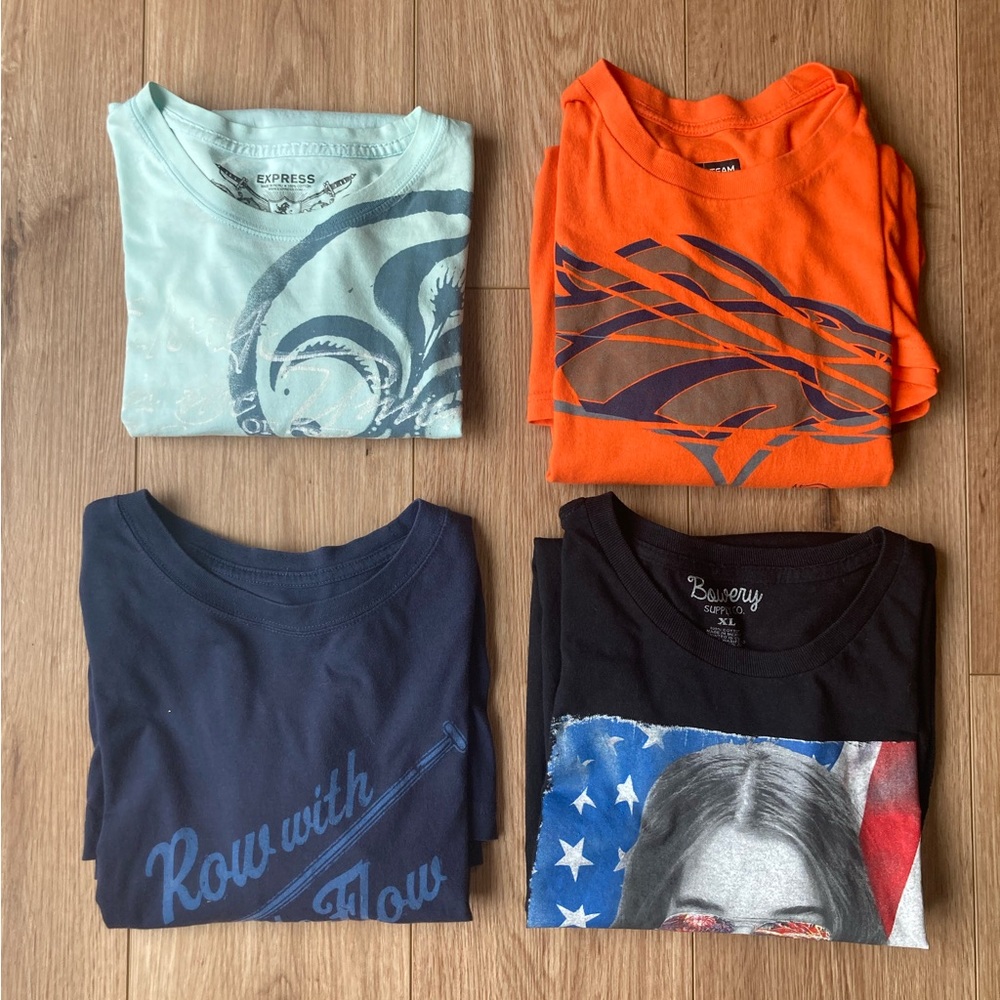 Men’s XL T-shirt Bundle (4) Shirts!